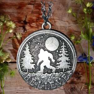 Bigfoot Believe Necklace