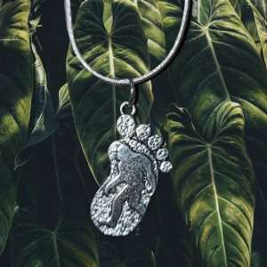 Bigfoot Footprint Necklace